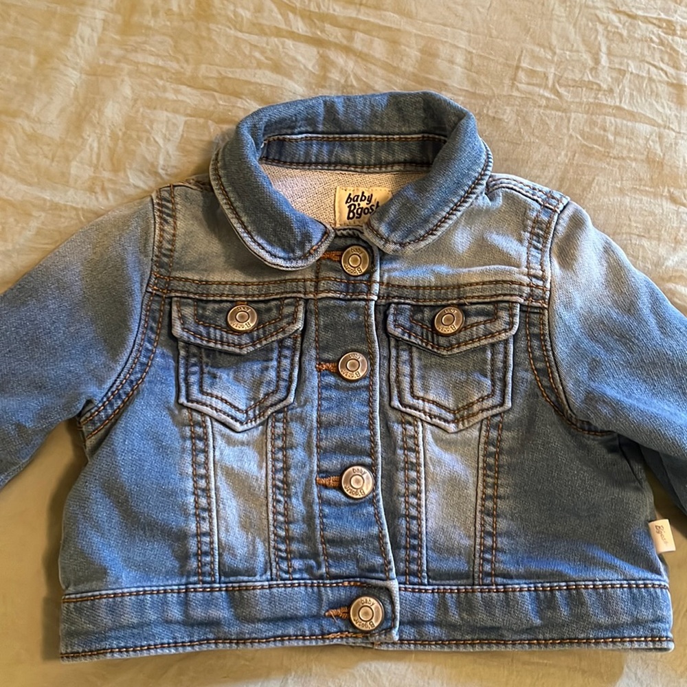 6 months  gently used Jean jacket